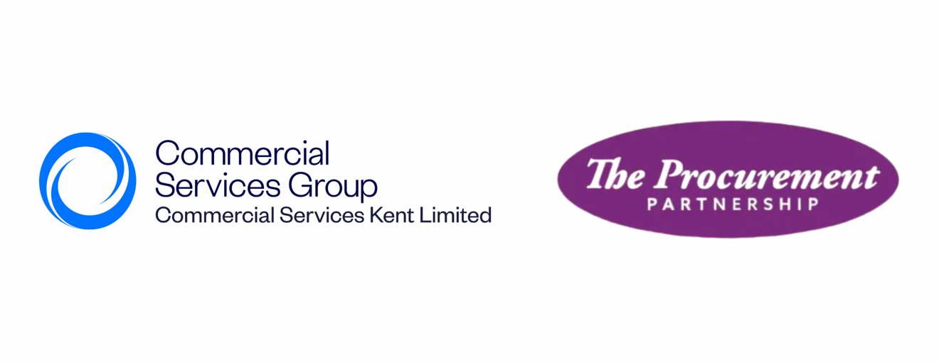 Commercial services group & The procurement partnership logos