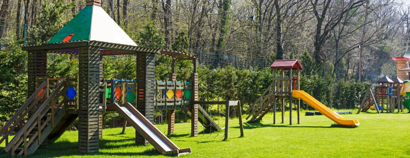 outdoor playground on a sunny day