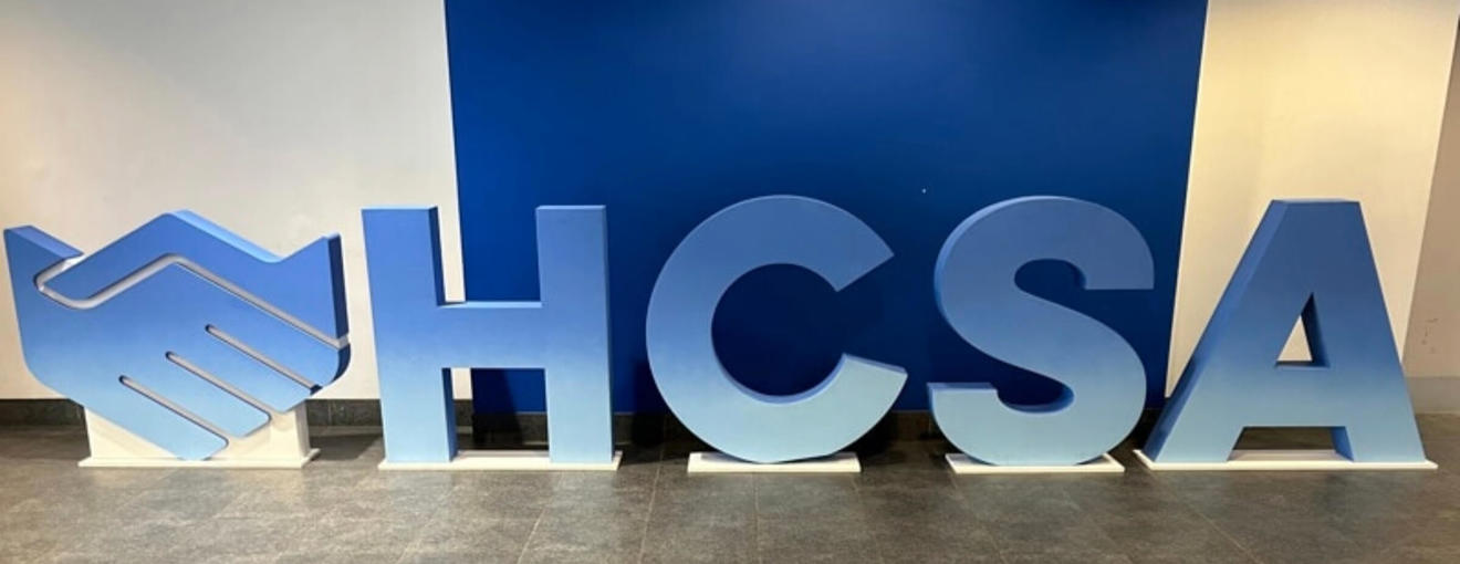 HCSA blue logo