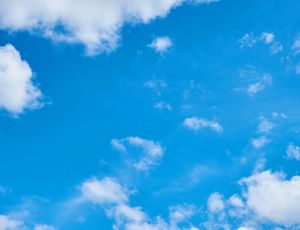 blue sky with some clouds