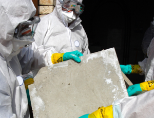 A group of people in PPE 